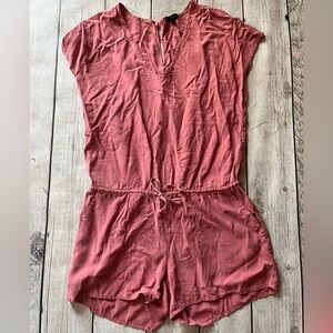 J.Crew linen blend romper medium